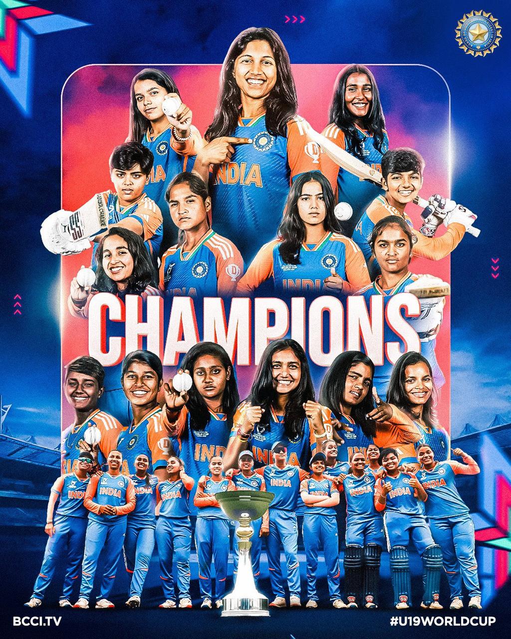 India’s U19 Women Conquer the World – A Triumph of Nurtured Talent